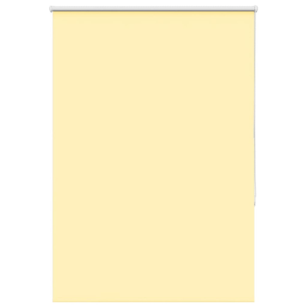 Store enrouleur occultant jaune largeur du tissu 90,7 cm