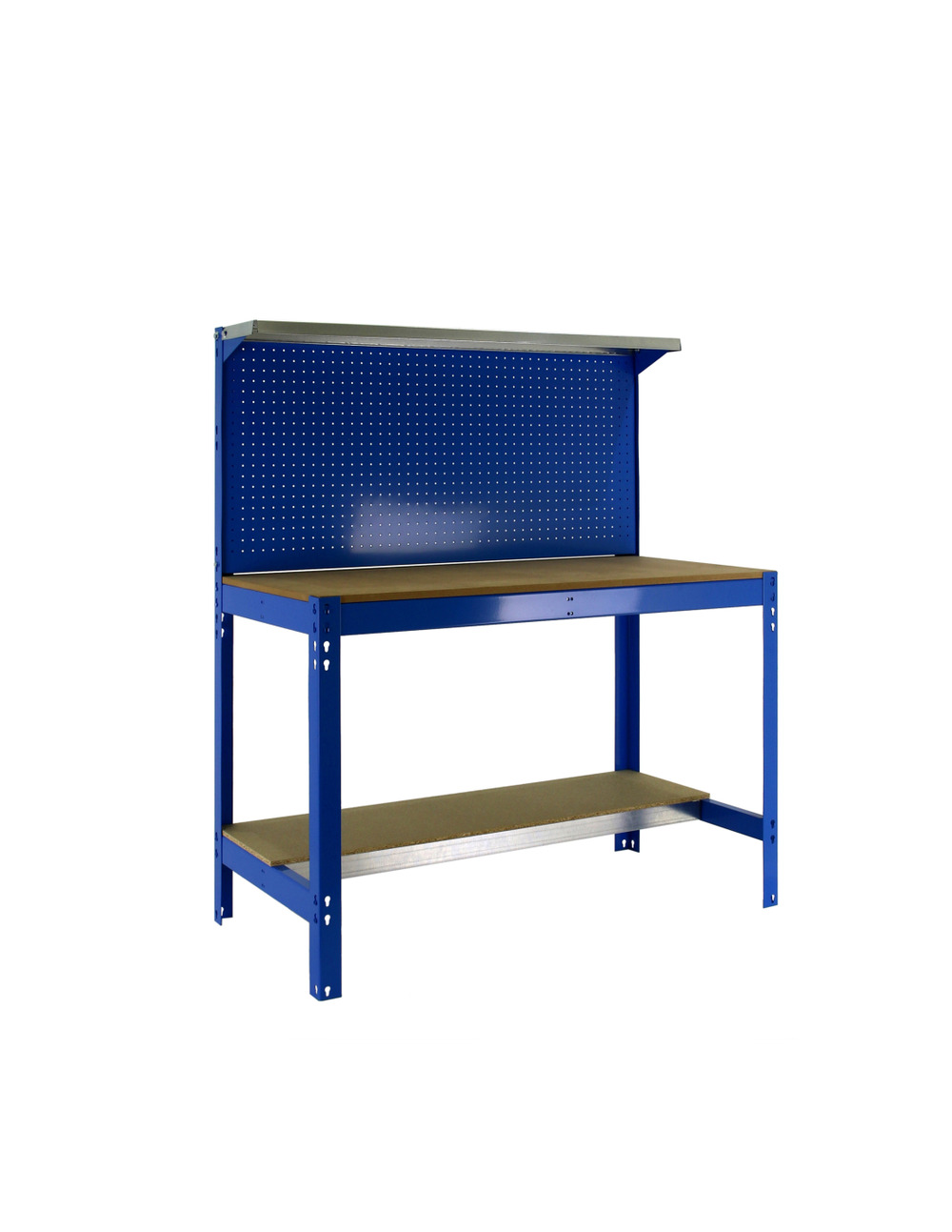 Etabli simonwork bt3 1500 bleu/bois bleu/bois 1445x1510x610 - simonrack