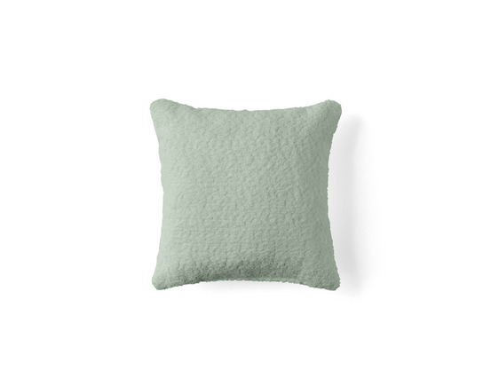 Rune - coussin - en tissu bouclette - 37x37 cm