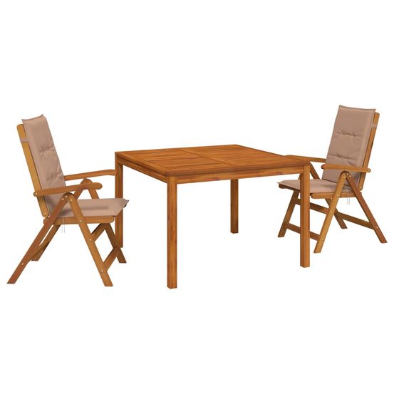 Ensemble de salle à manger pour jardin naturel