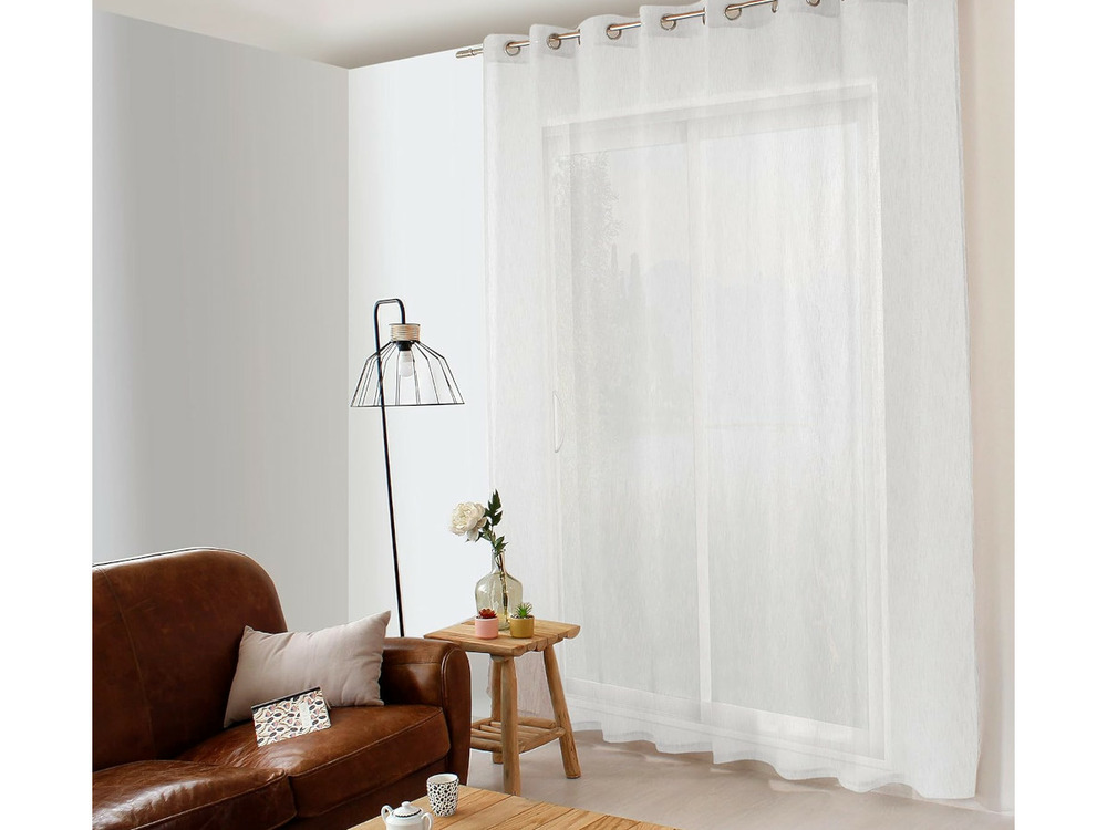 Voilage maya xxl blanc 300 x240 cm