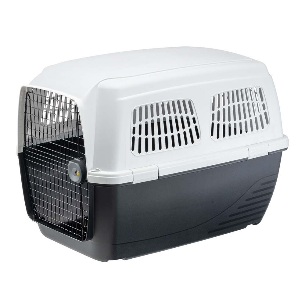 Ferplast cage de transport pour chiens clipper 6, iata, panier transport grand chien max 45 kg, boite transport, voyage animaux