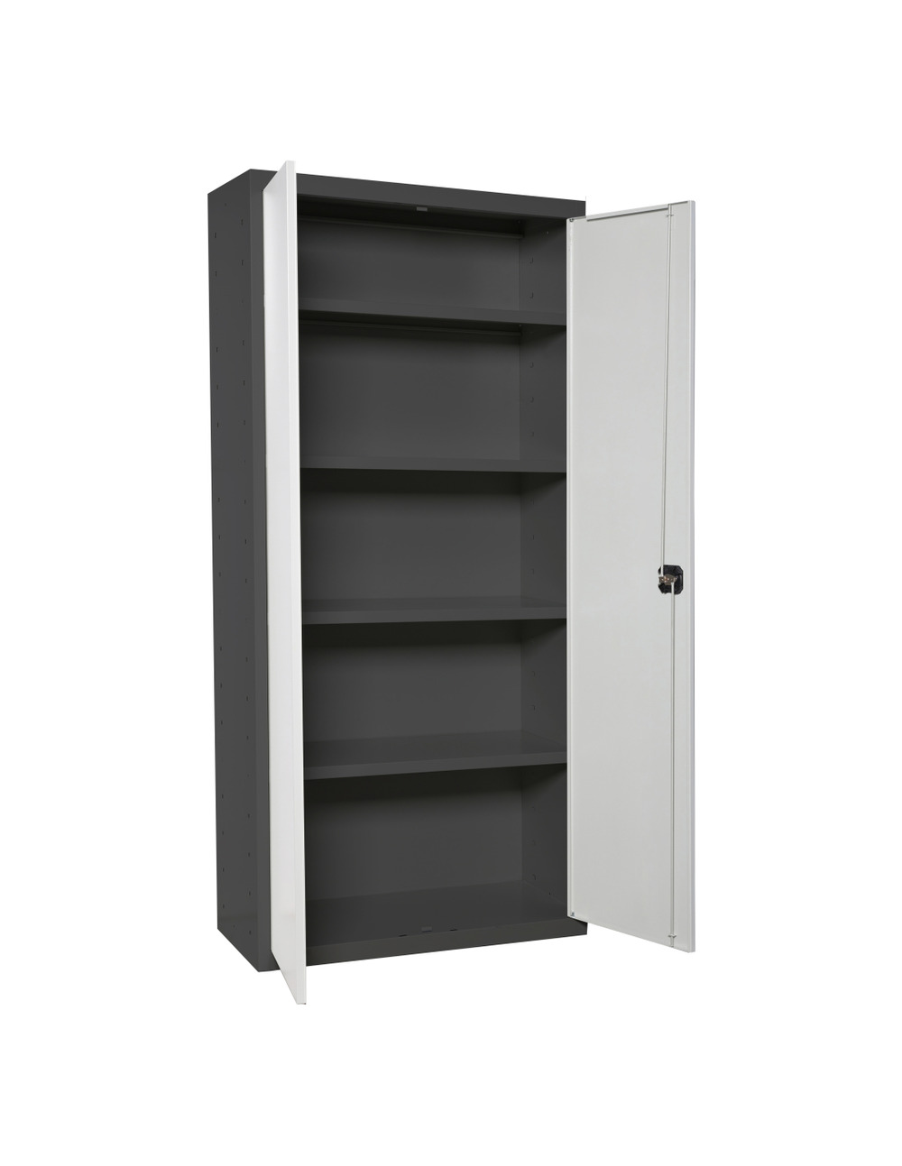 Casier-armoire simonlocker prof.dism.multi. 180x80x40 2/4 an/bl antracite/blanc 1800x800x400 - simonrack