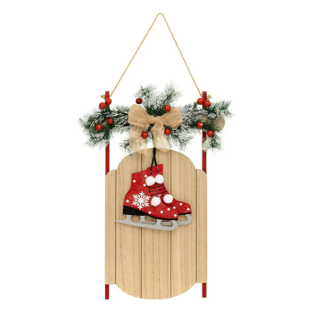 Décoration à suspendre en bois 