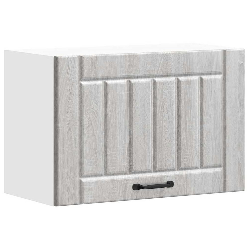 Armoire murale de cuisine lucca sonoma gris bois ingénierie
