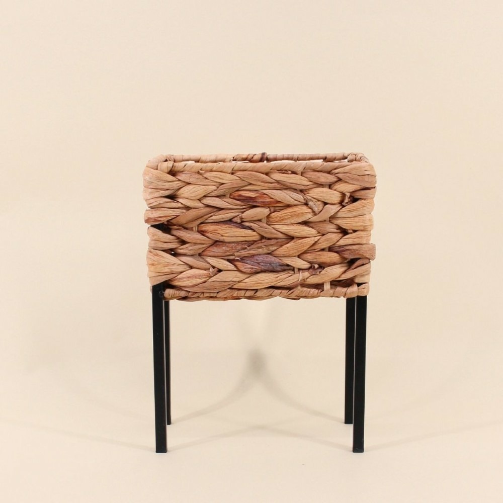 Cache-pot sur pieds jonc de mer 20x12cm