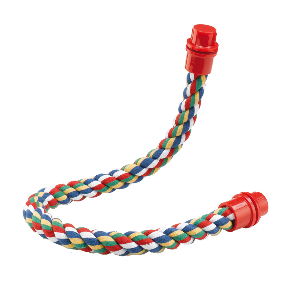 Accessoires pour cages à oiseaux ferplast perchoir fpi 4112 corde perchoir couleurs