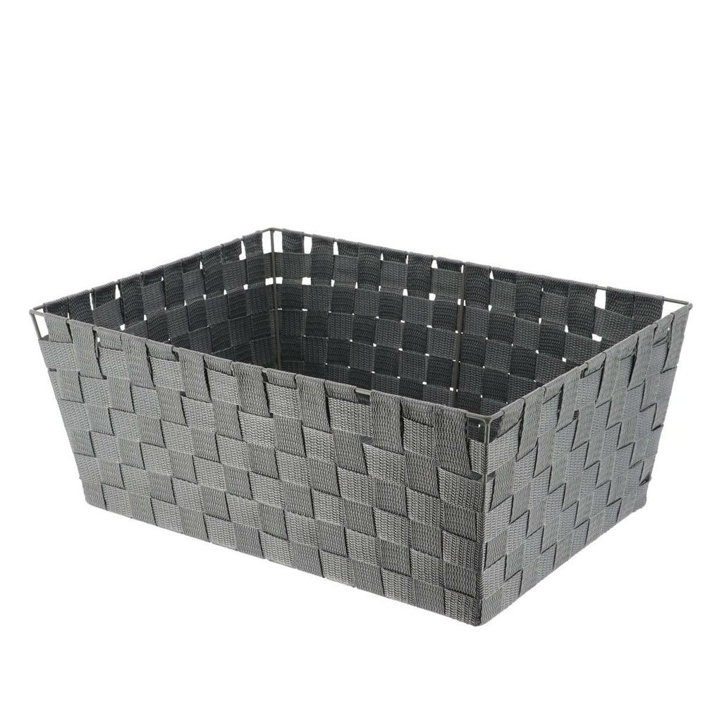 Paniere dressing polyester h18xl32,5xp45cm - gris