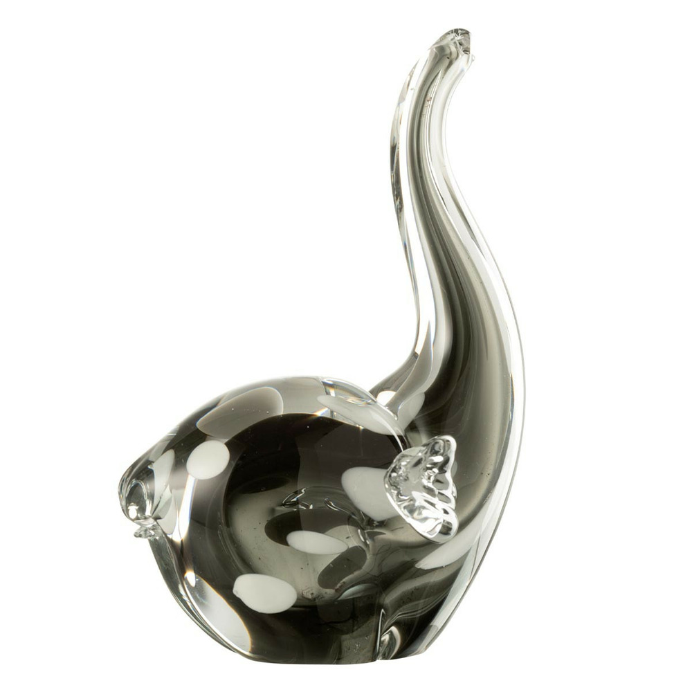Statuette éléphant en verre 