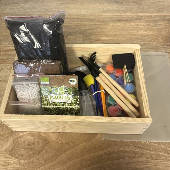 Mon premier kit de jardinage – herbes aromatiques