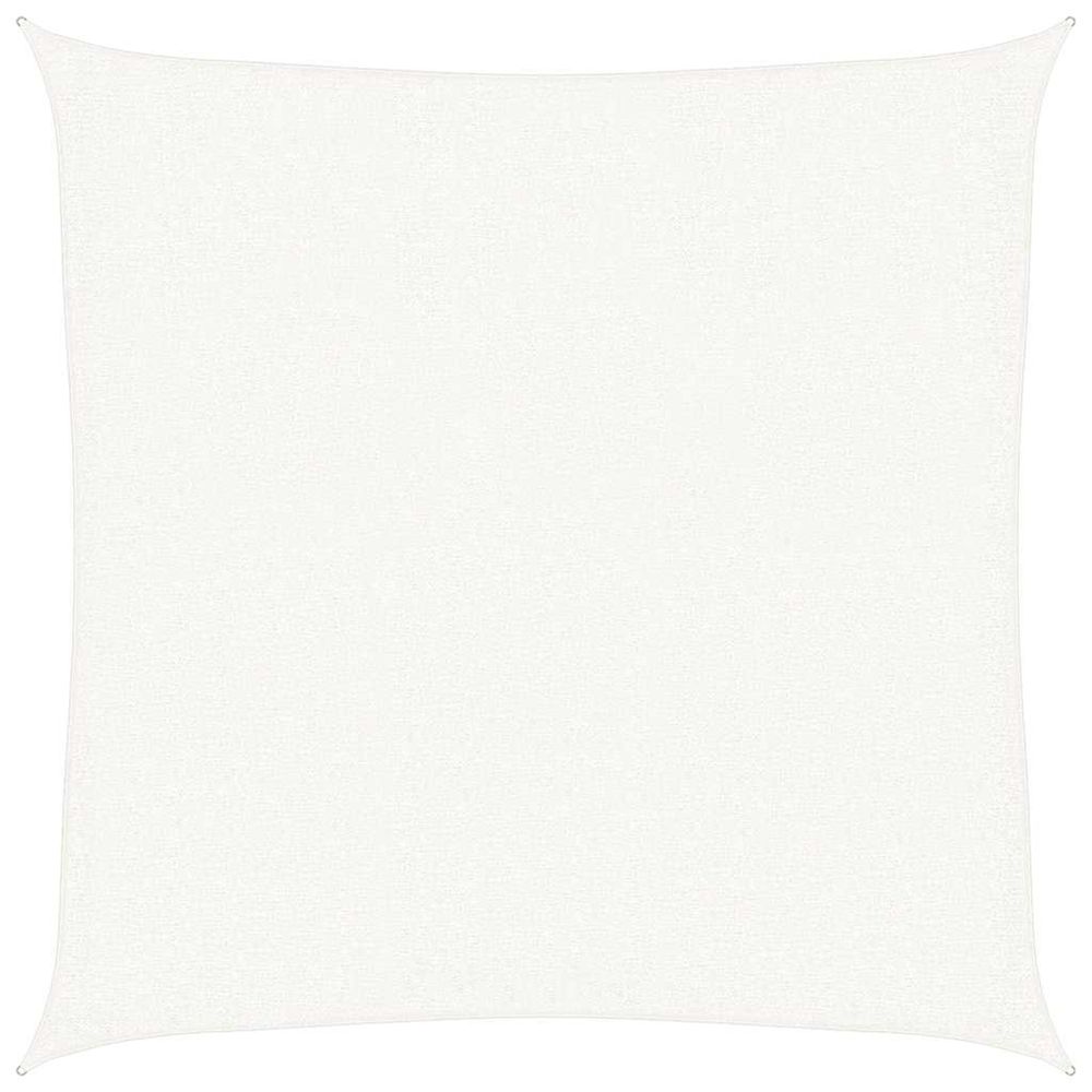 Voile d'ombrage 160 g/m² blanc 2,5x2,5 m pehd