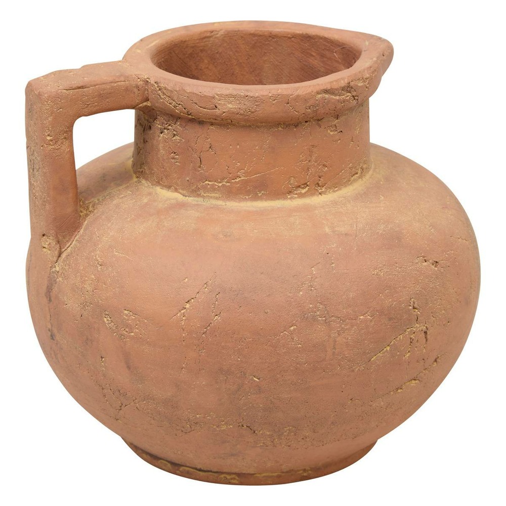 Cruche romia terracotta h18,5cm