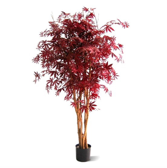 Acer artificiel bourgogne 160 cm