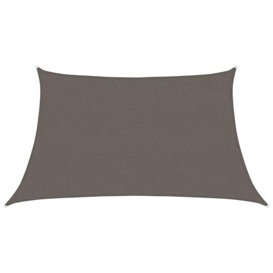 Voile d'ombrage 160 g/m² anthracite 3/4x2 m pehd