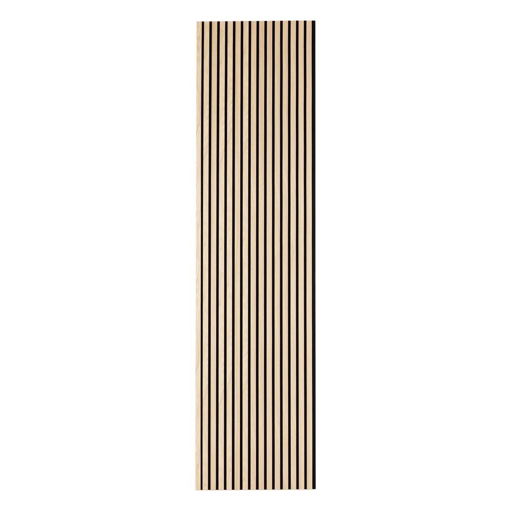 Panneau décoratif mural colva beige fond noir 240x60cm