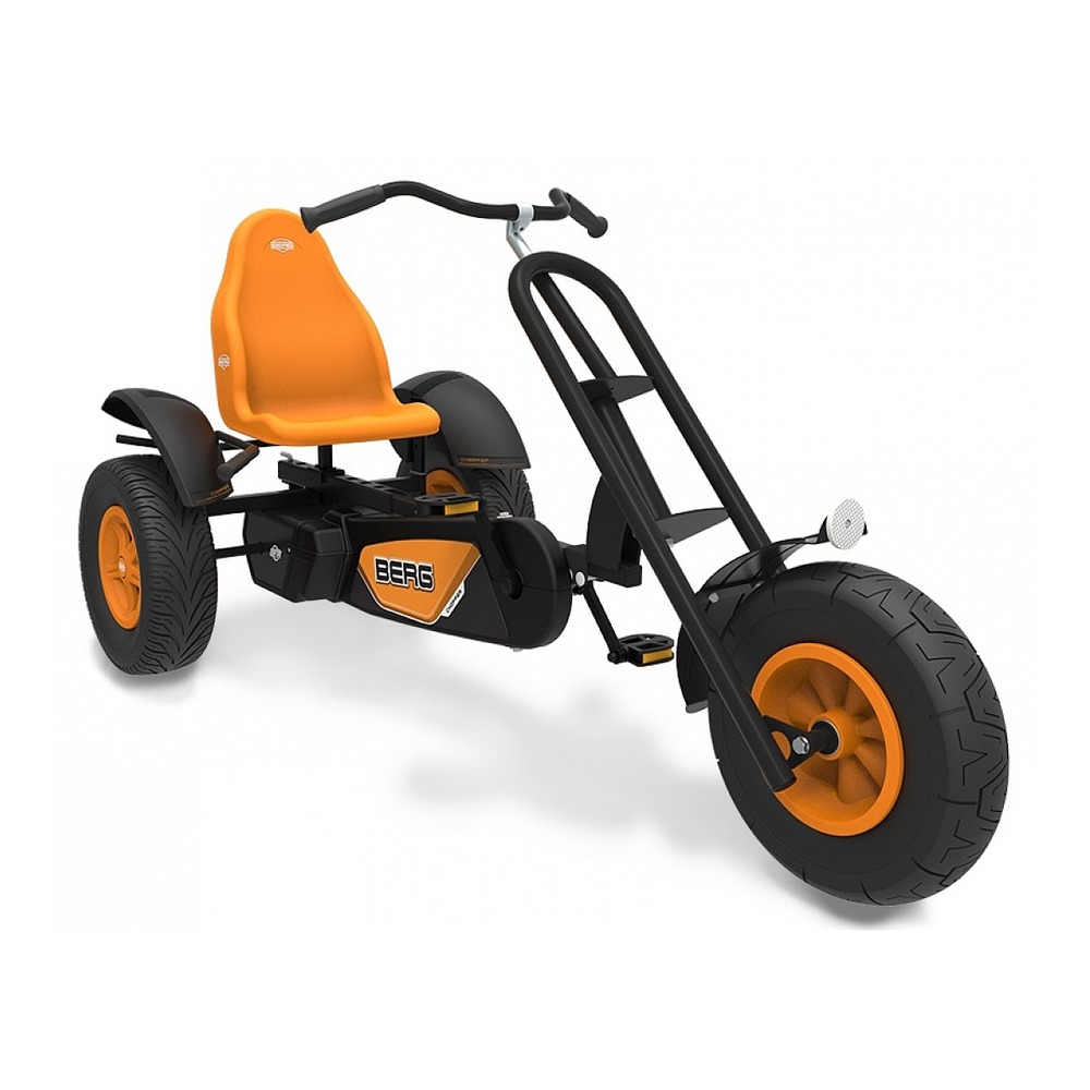 Kart à pédales chopper bfr orange