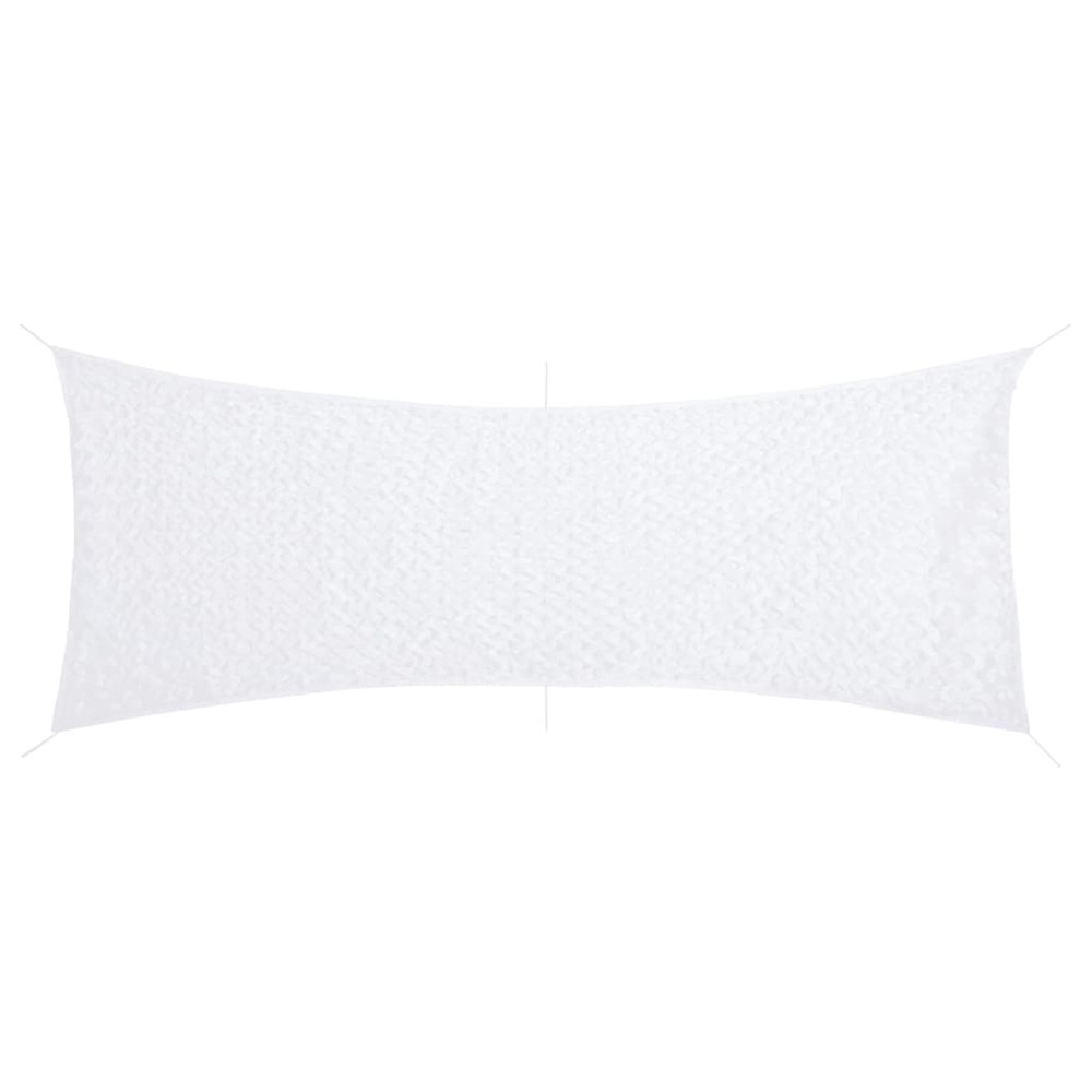 Filet de camouflage avec sac de rangement 412x144 cm blanc