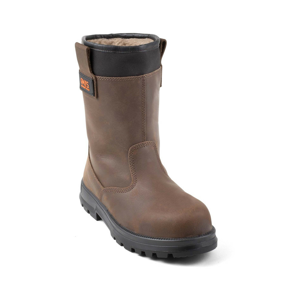 Botte de sécurité fourrée kama s3 ci sra marron p44 gaston mille rama3n 44