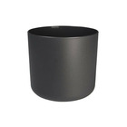Pot de fleurs rond elho b.for soft - noir - ø 35 x h 32 cm - intérieur - 100% recyclé