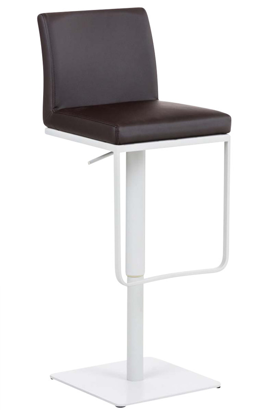 Tabouret de bar panama w simili cuir