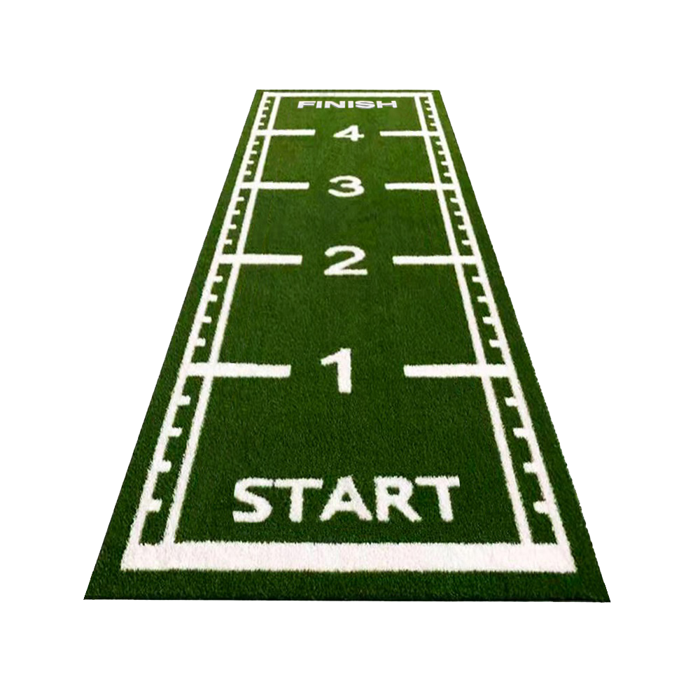 Gazon synthétique pour piste de sprint - 5 x 1,5 mètres - vert - 17 mm