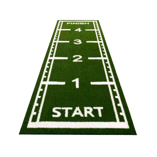 Gazon synthétique pour piste de sprint - 5 x 1,5 mètres - vert - 17 mm