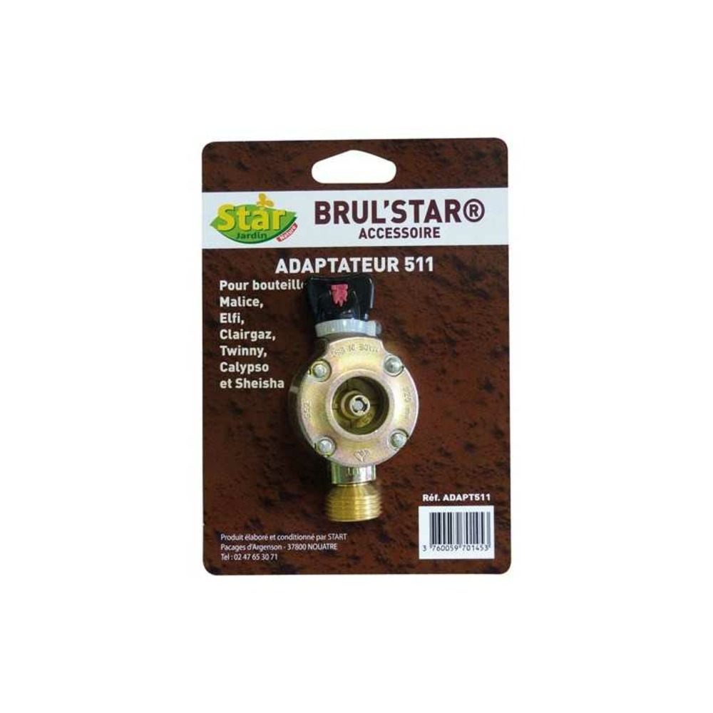 Adaptateur bouteille 6 kg star jardin - adapt 511