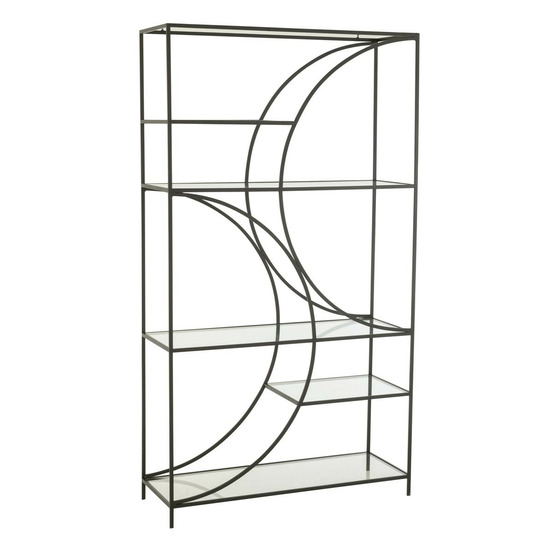 Étagère 6 niveaux en verre