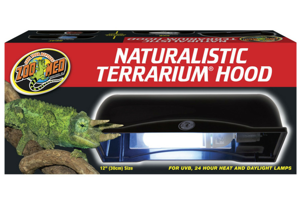 Naturalistic terrarium hood - 30 cm - eclairage pour