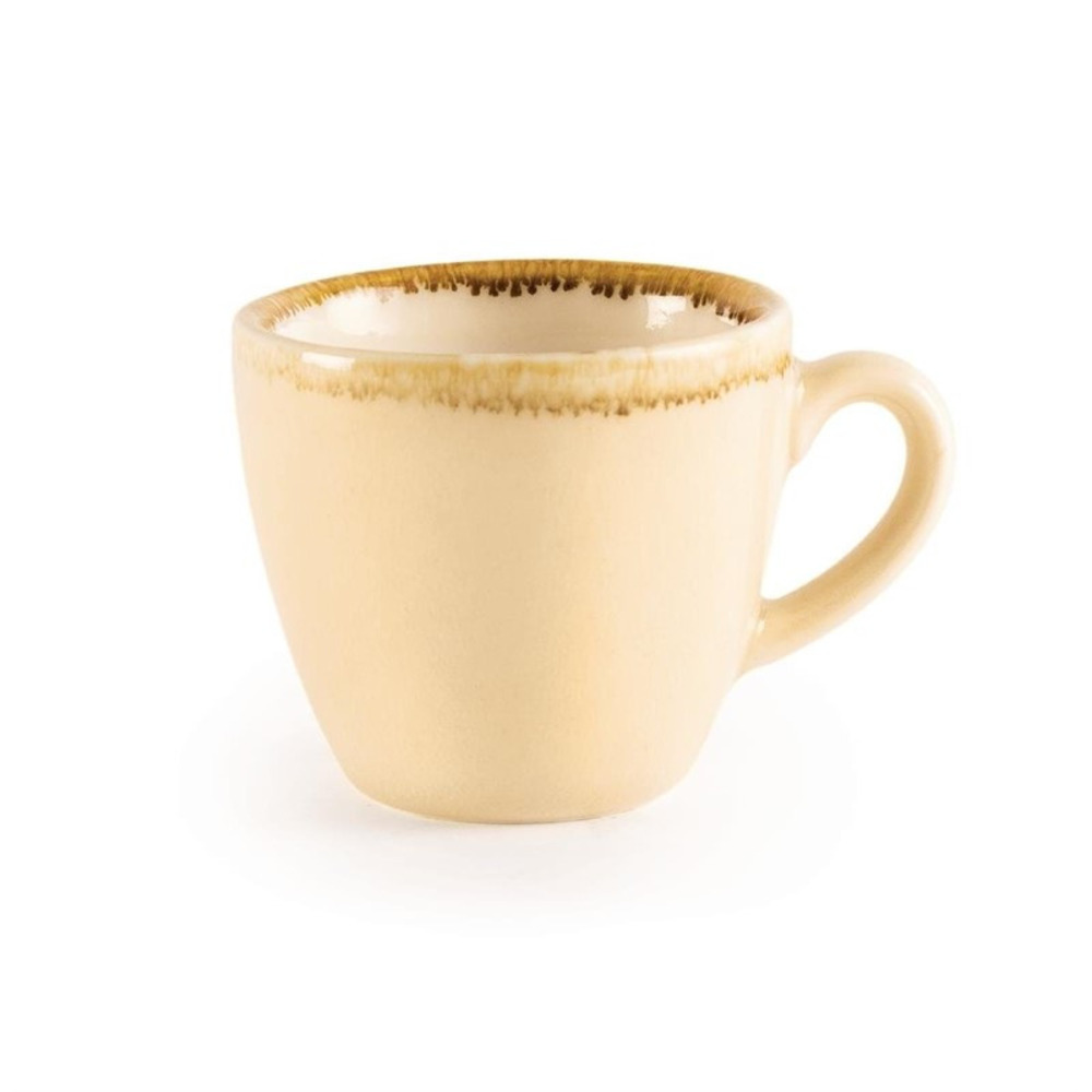 Tasse à expresso couleur sable kiln olympia 85ml - lot de 6