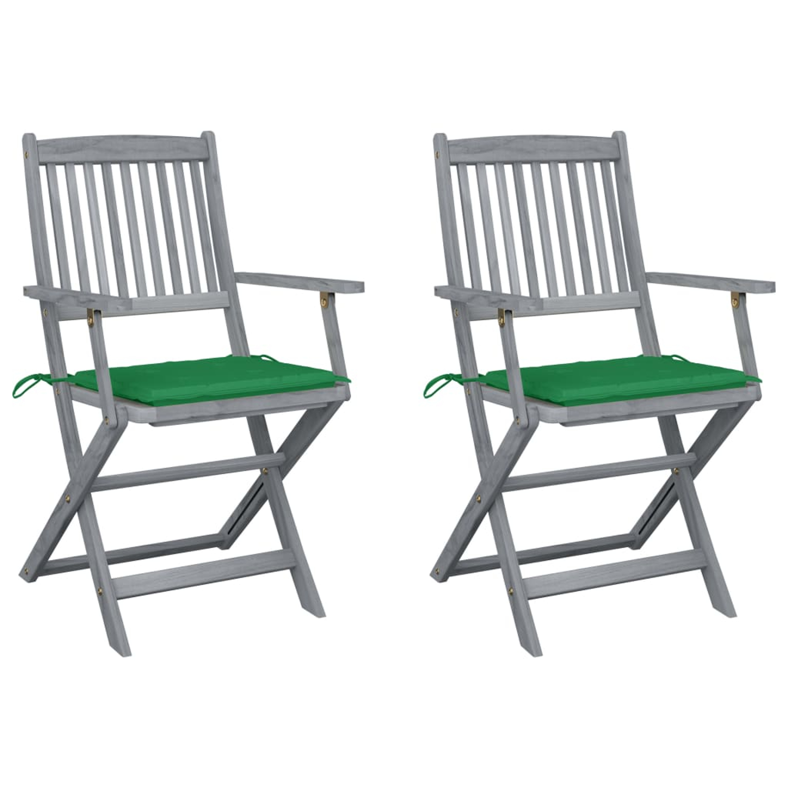 Chaises pliables d'extÃ©rieur 2 pcs