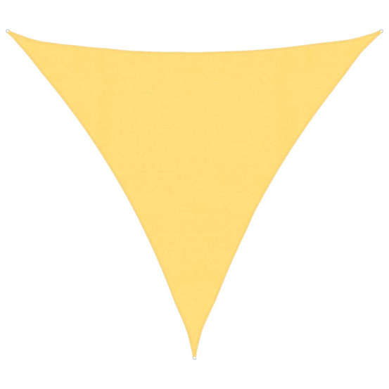 Voile d'ombrage 160 g/m² marron 4,5x4,5x4,5 m pehd