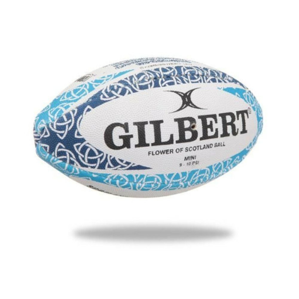 Ballon de rugby mascottes - ecosse flower of scotland - taille mini