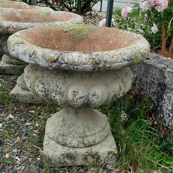 Vase antique pierre reconstituée 44cm