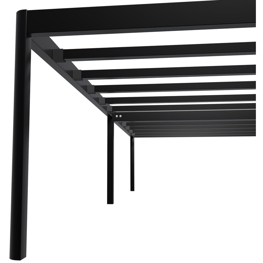 Lit en métal hamlin 200x90x41 cm