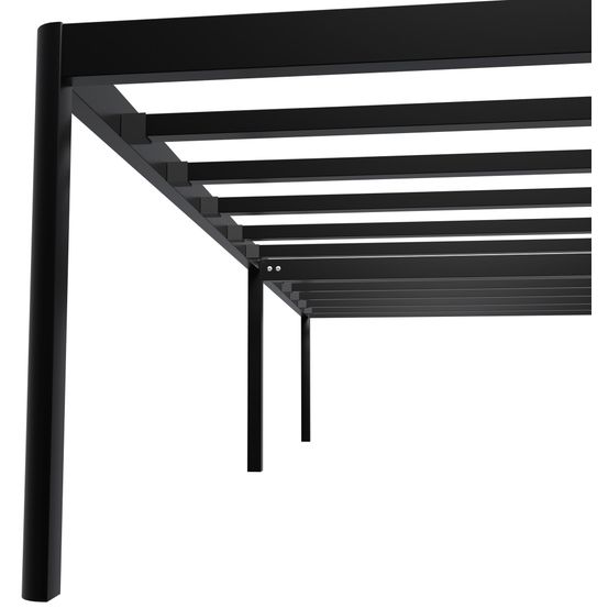 Lit en métal hamlin 200x90x41 cm
