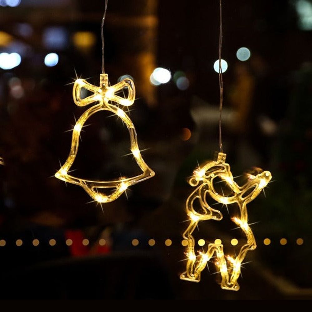 Guirlande lumineuse - néon père noël