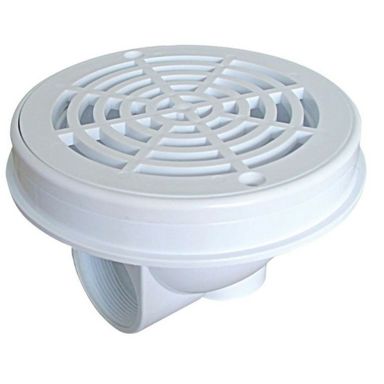 Bonde de fond élégance blanc pour piscine liner weltico 64172