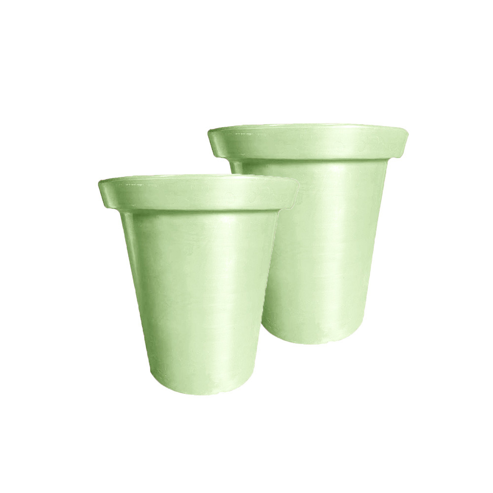 Pot de fleurs rond xxl delight 760l-lot de 2