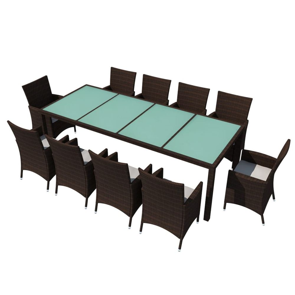 MOBILIER DE JARDIN 11 PCS AV 4-(866662)