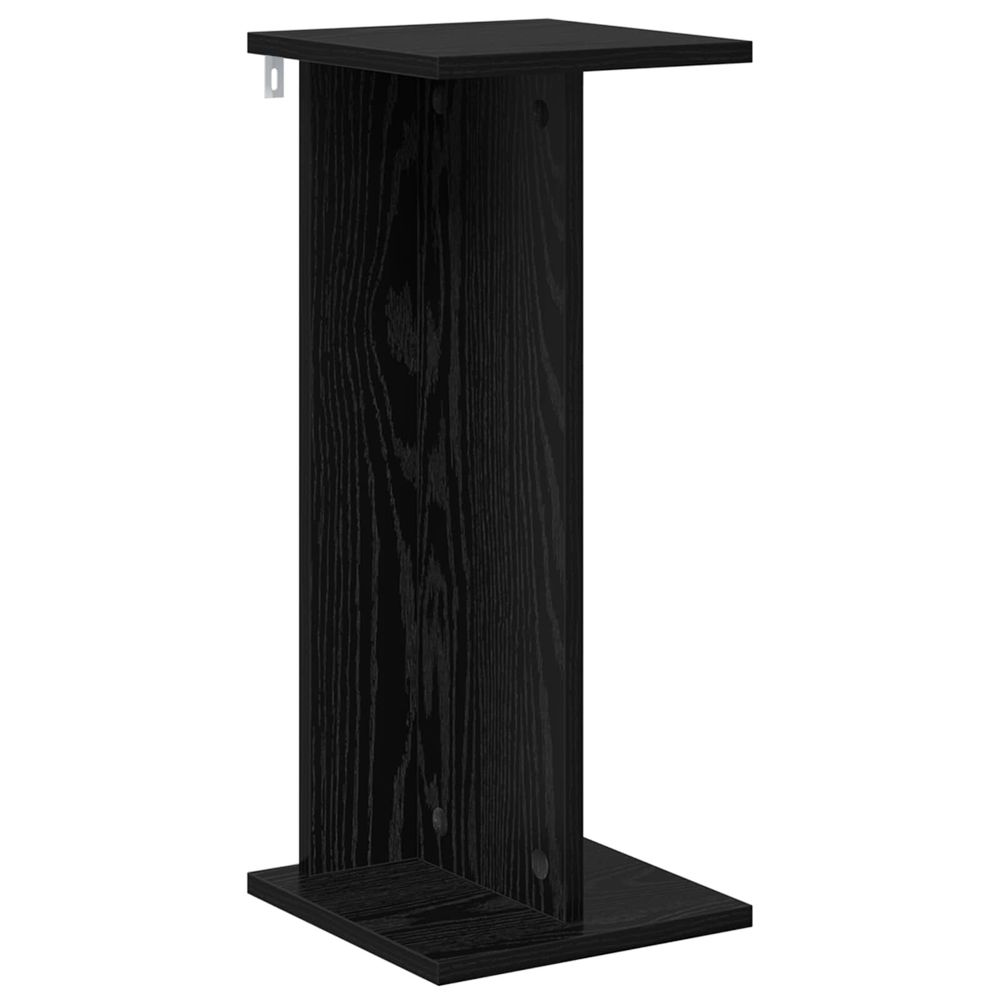 Support de plante chêne noir 25 x 25,5 x 60,5 cm
