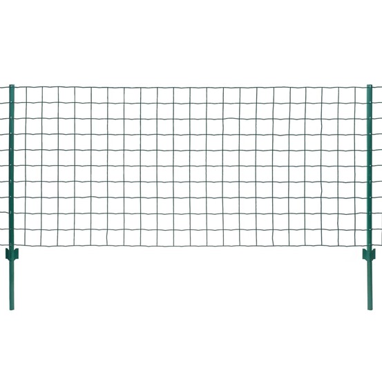Clôture euro acier 20x1,2 m vert