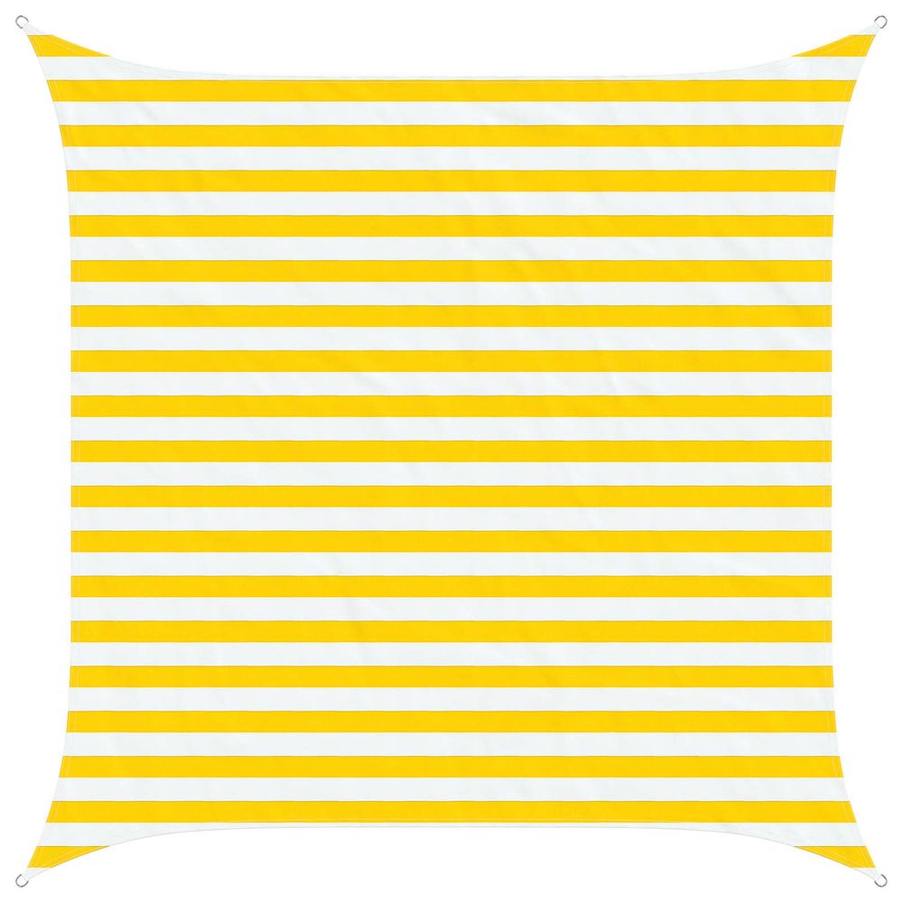 Voile d'ombre 2,5 x 2,5 m 100 % polyester oxford carré