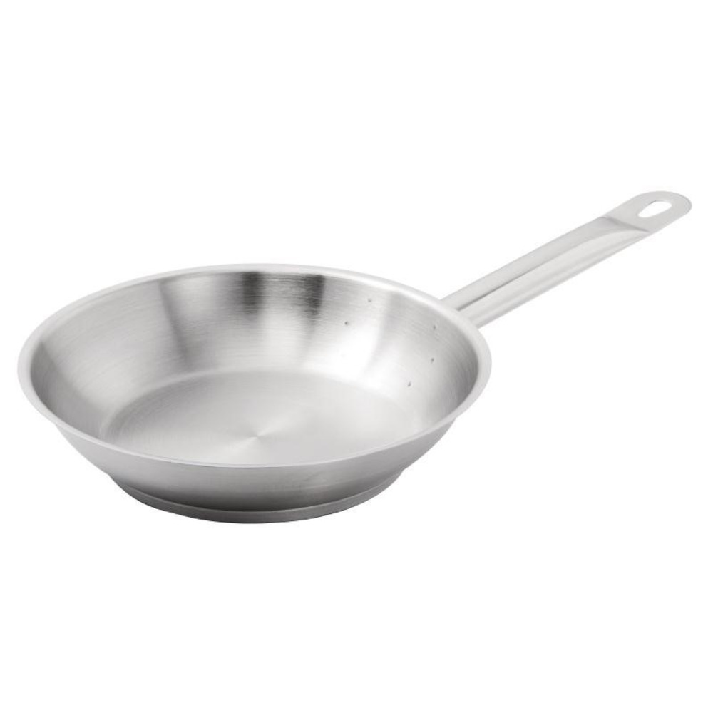 Poêle professionnelle 20 cm induction inox - vogue
