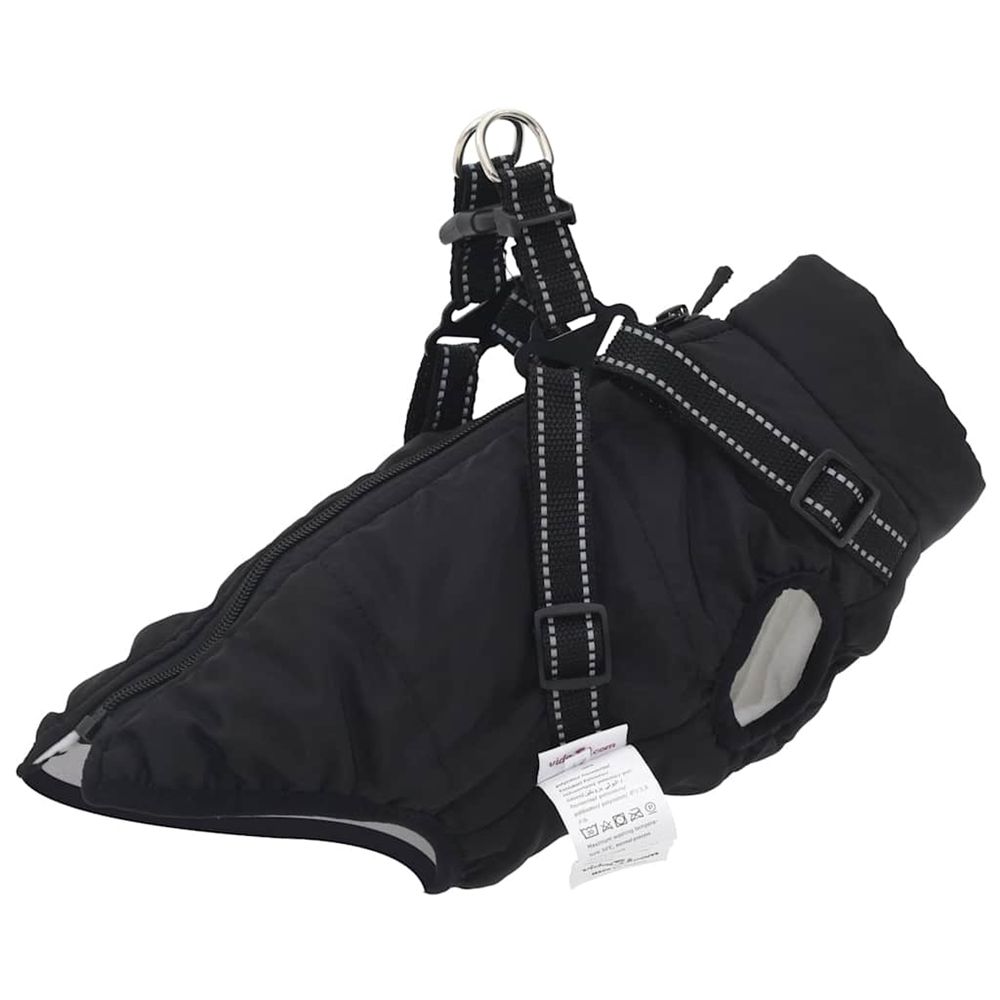 Manteau pour chiens avec harnais imperméable réfléchissant l36