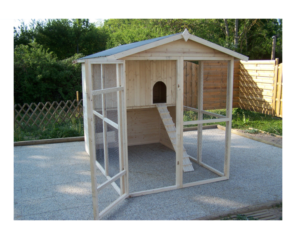 Poulailler xxl 6-10 poules - po1624