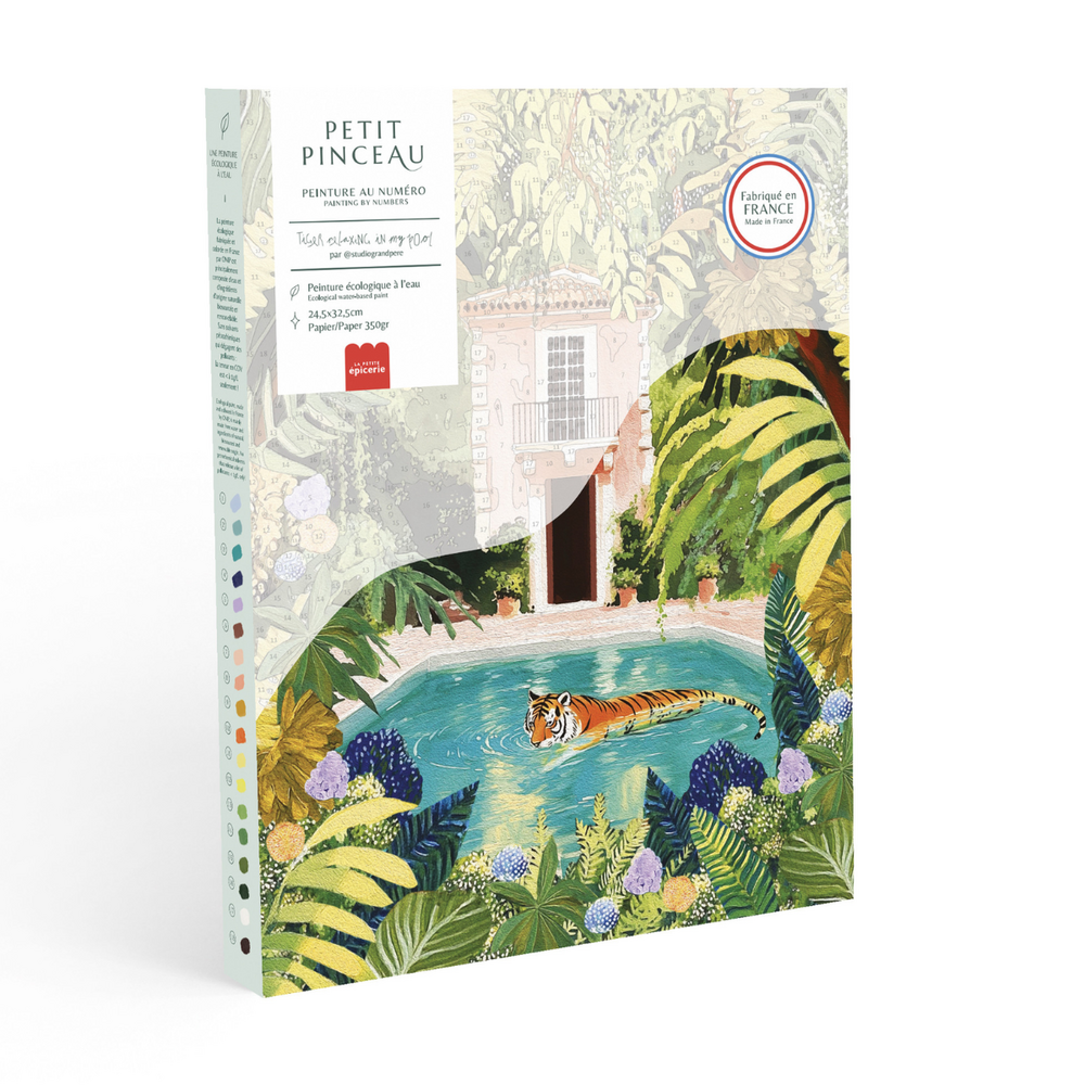 Kit peinture au numéro - tigre