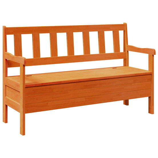Banc extérieur acacia 119x76x44 cm en bois massif de pin