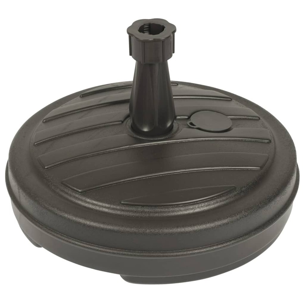 Base de parasol plastique anthracite