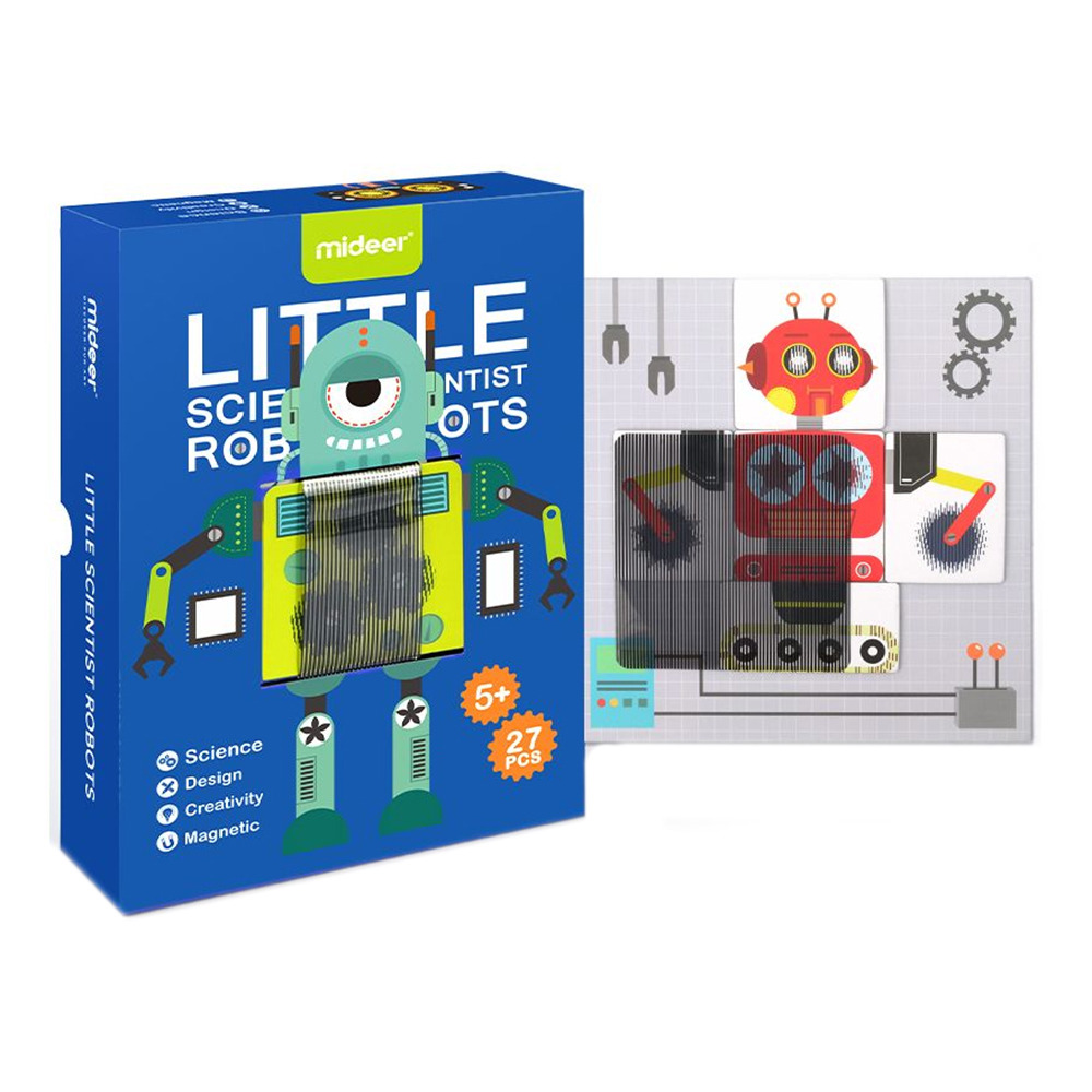 Jeu d'animation 3d robot magnétique